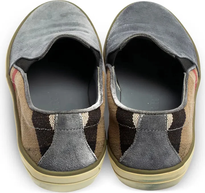 Suede Slip-On Sneakers - Image 4