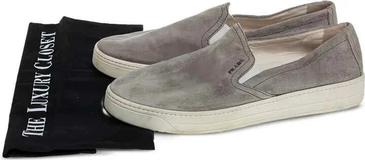 Suede Slip-On Sneakers - Image 5