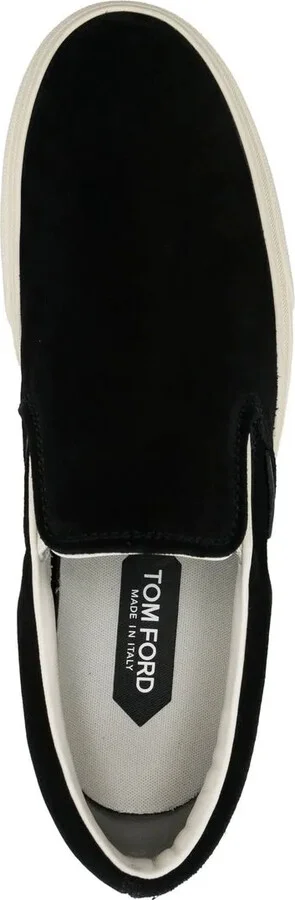 Suede Slip-On Sneakers - Image 4
