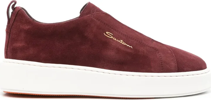 Suede Slip-On Sneakers