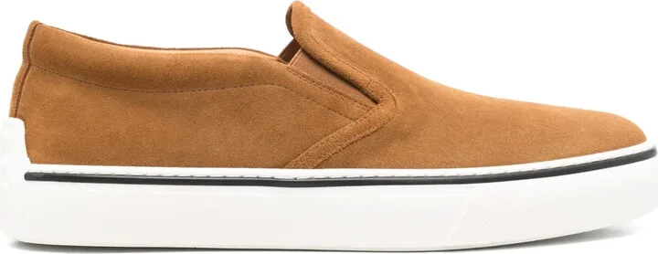 Suede Slip-On Sneakers