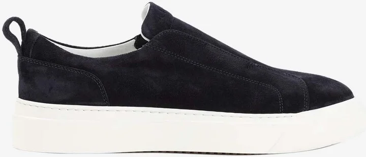 Suede Slip-On Sneakers