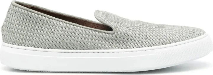Suede Slip-On Sneakers