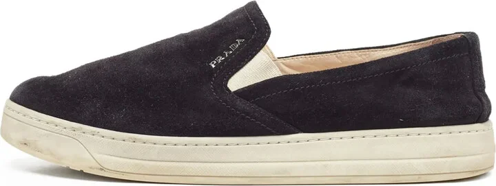 Suede Slip-On Sneakers