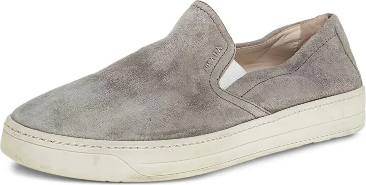 Suede Slip-On Sneakers