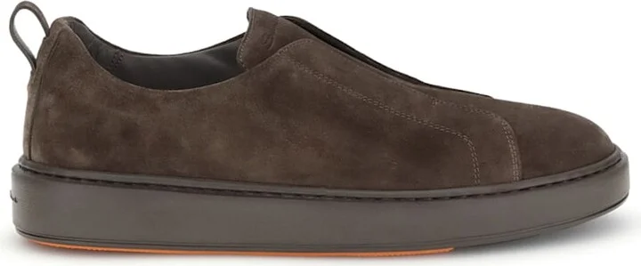 Suede Slip-on Sneakers