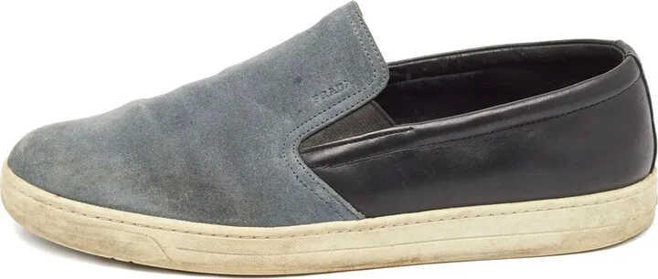 Suede Slip-On Sneakers