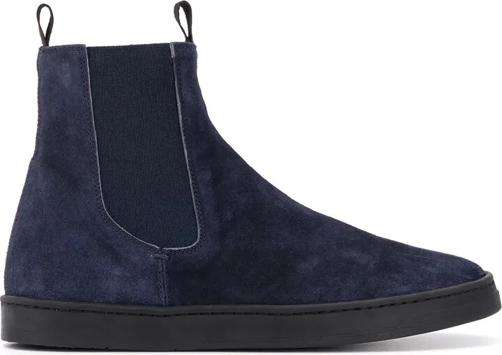 Suede Sneaker Boots