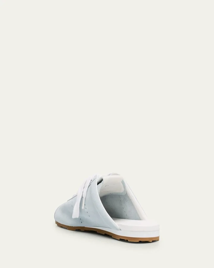 Suede Sneaker Mules - Image 8