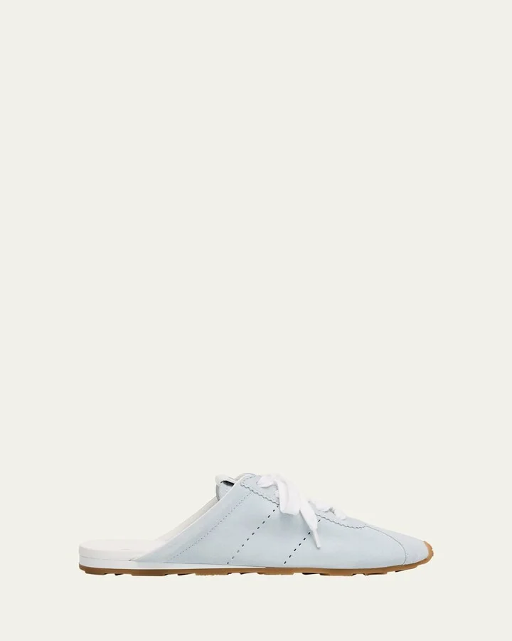 Suede Sneaker Mules