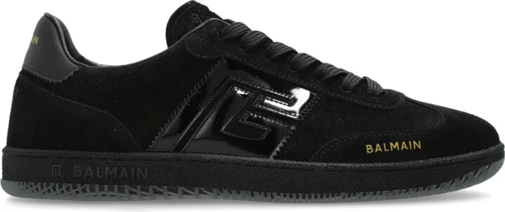 Suede Sneakers, , - Black