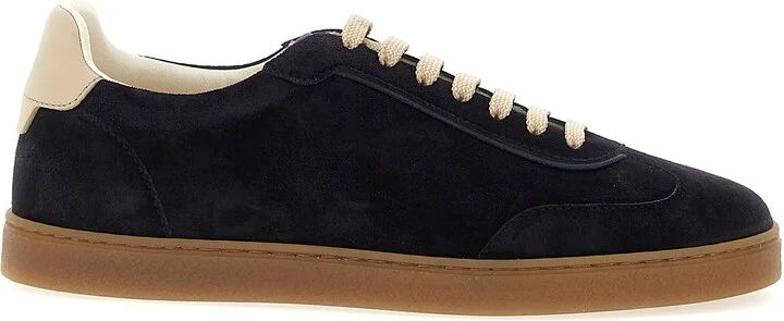 Suede Sneakers Blue