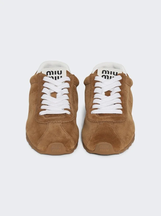 Suede Sneakers Cannella