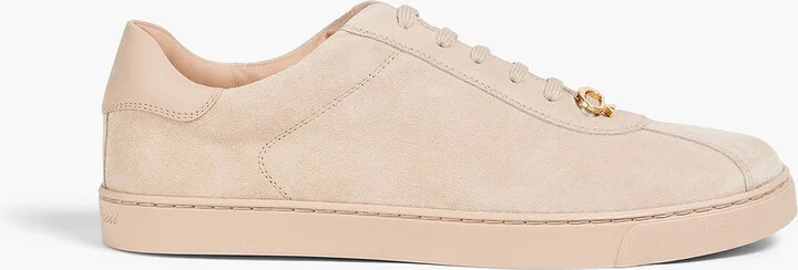 Suede sneakers
