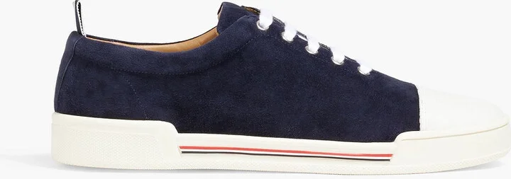 Suede sneakers