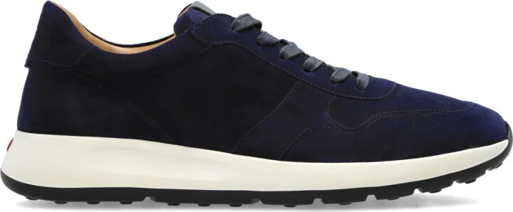 Suede Sneakers, , Navy - Blue