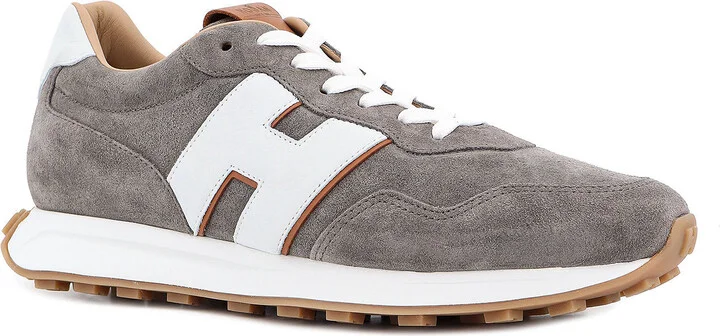 Suede Sneakers With Iconic Logo Patch - Image 2