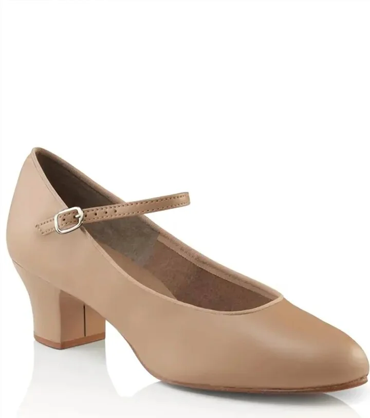 Suede Sole Women'S Jr Footlight Character Shoe In Caramel