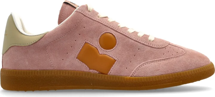 Suede Sports Shoes `Bryce`, , - Pink