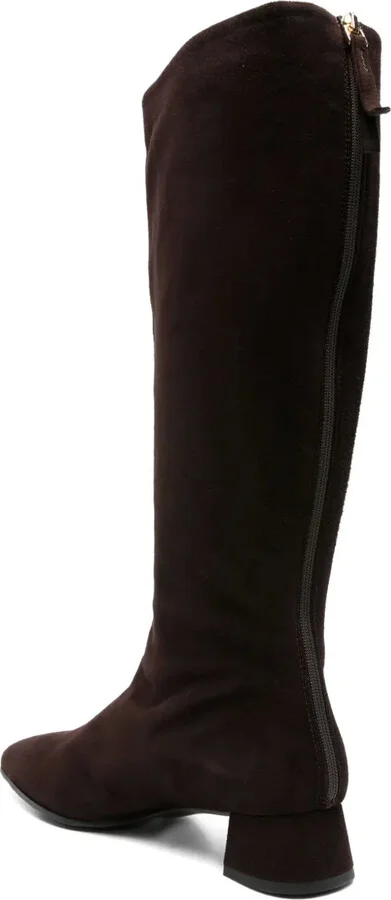 Suede Square-Toe Boots - Image 3