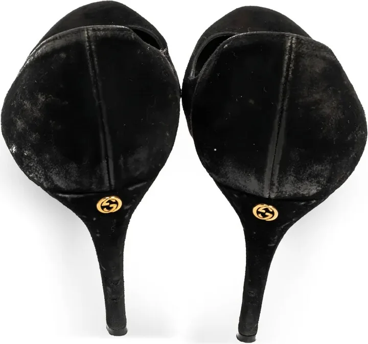 Suede Stiletto Heels - Image 4