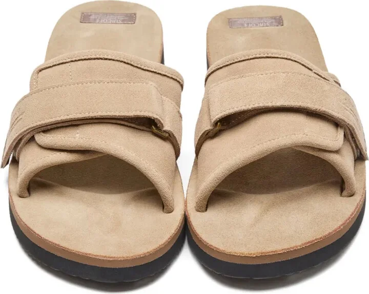 Suede Strap Sandals - Image 4