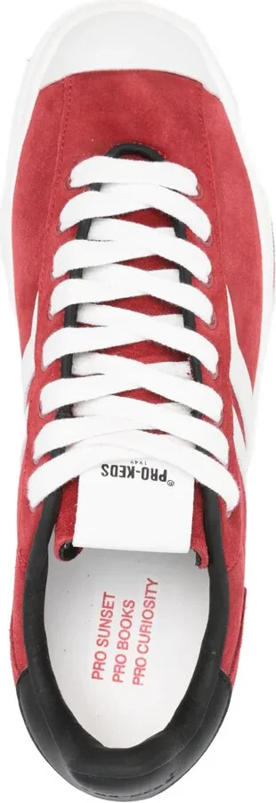 Suede Stripe Low-Tops - Image 4