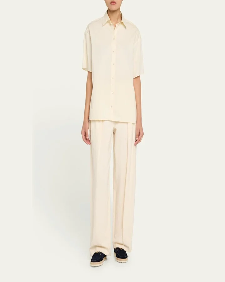 Suede T-Ring Espadrille Loafers - Image 11