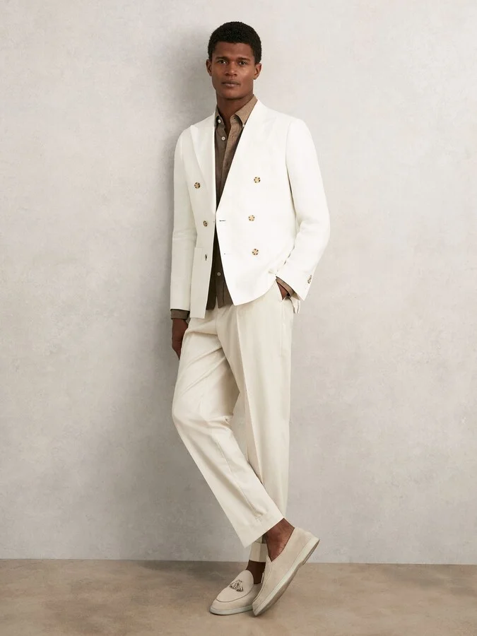 Suede Tassel Loafers - Image 2
