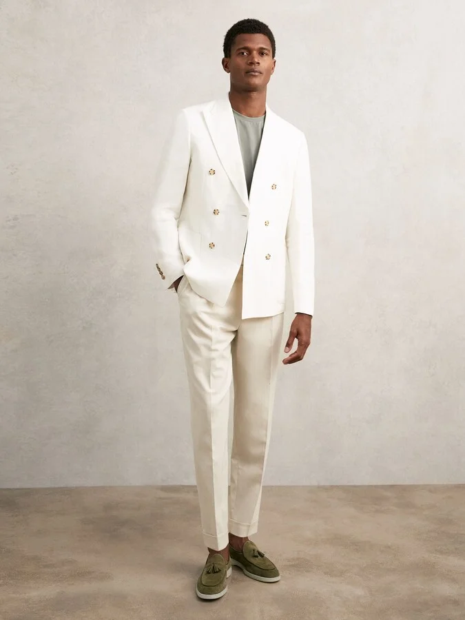 Suede Tassel Loafers - Image 2
