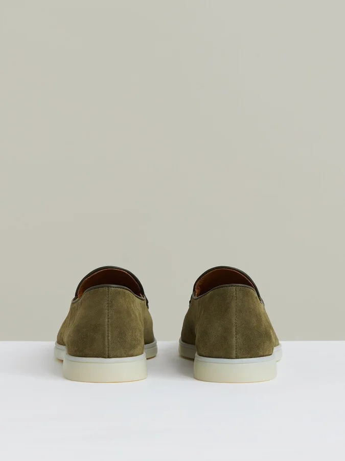 Suede Tassel Loafers - Image 5