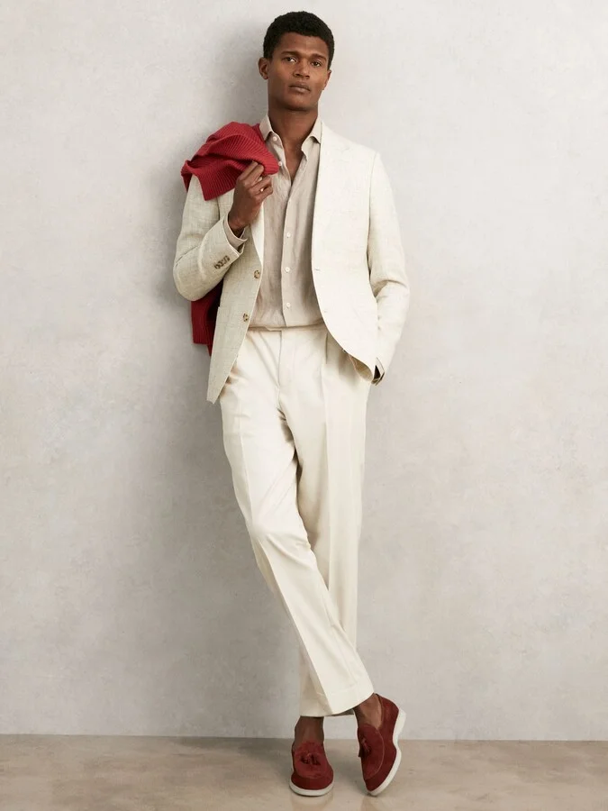 Suede Tassel Loafers - Image 2