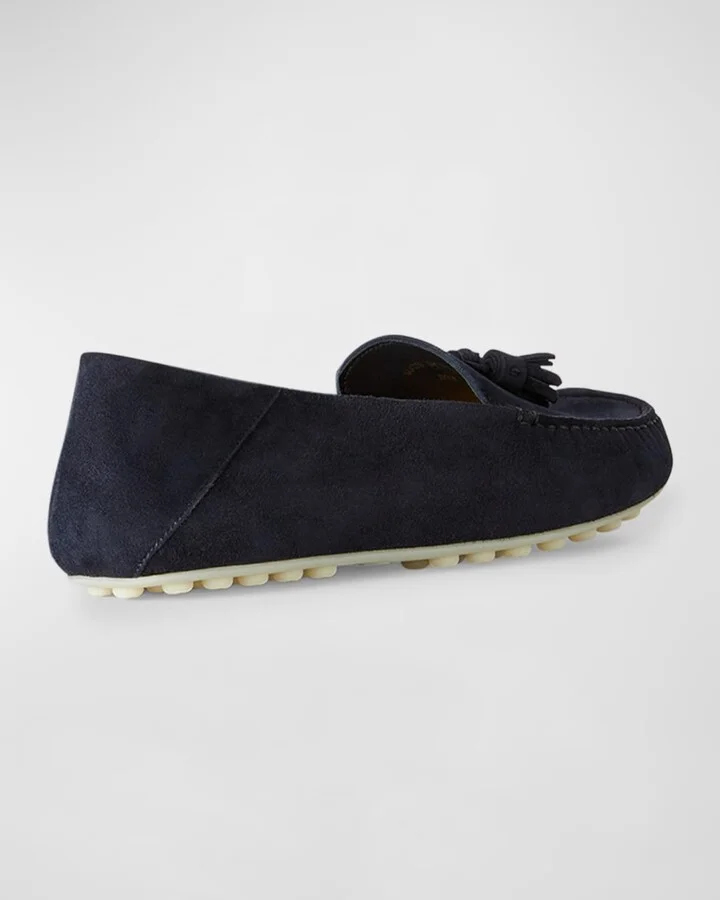 Suede Tassel Moccasin Loafers - Image 5