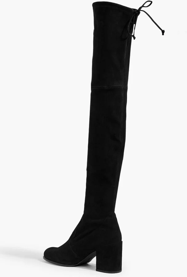 Suede thigh boots - Image 3