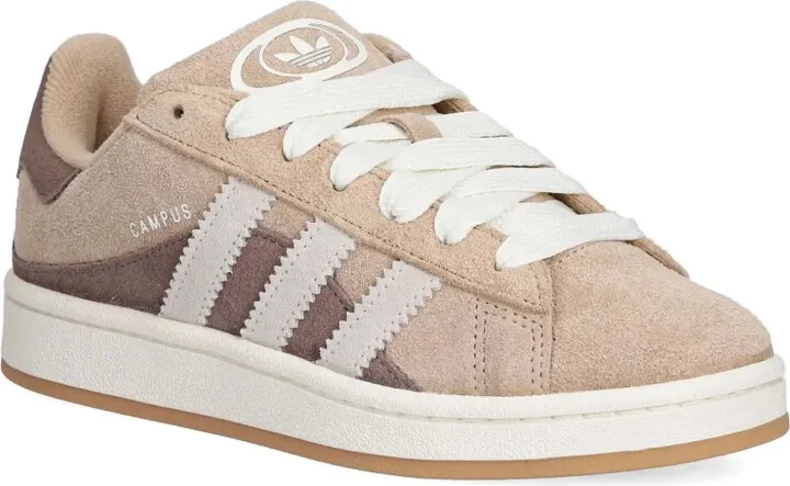 Suede Three-Stripe Sneakers - Image 2