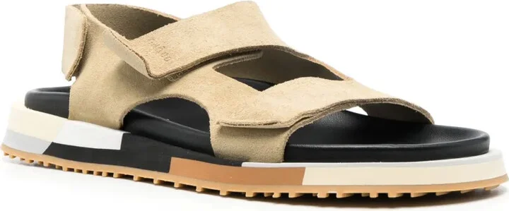 Suede Touch-Strap Sandals - Image 2