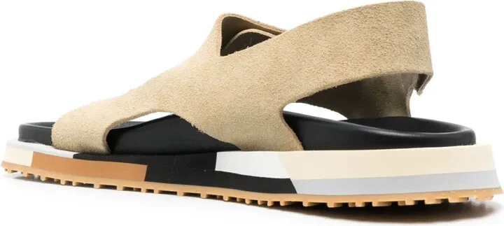 Suede Touch-Strap Sandals - Image 3