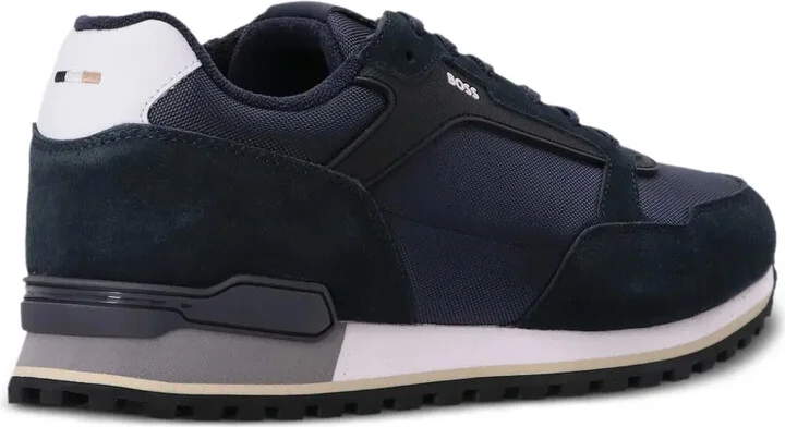Suede-Trimmed Mesh Sneakers - Image 3