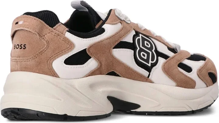 Suede-Trimmed Mesh Sneakers - Image 3