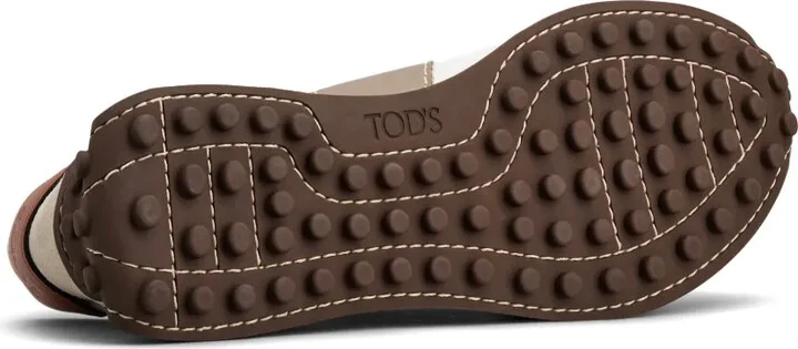 Suede-Trimmed Sneakers - Image 4