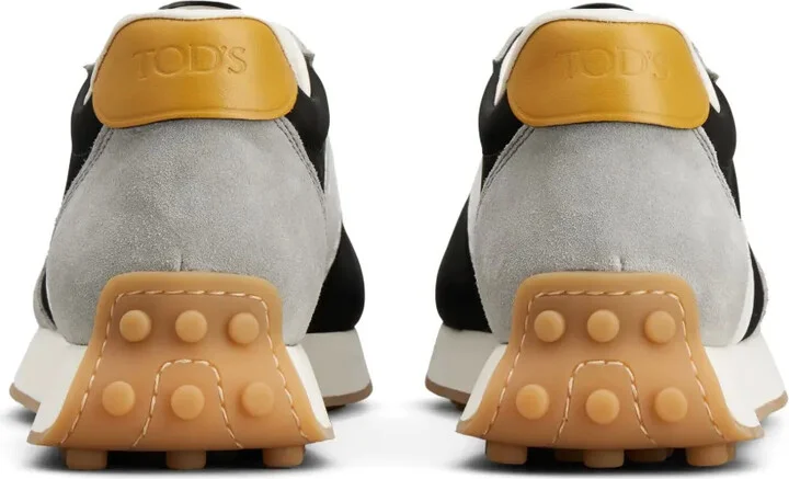 Suede-Trimmed Sneakers - Image 3