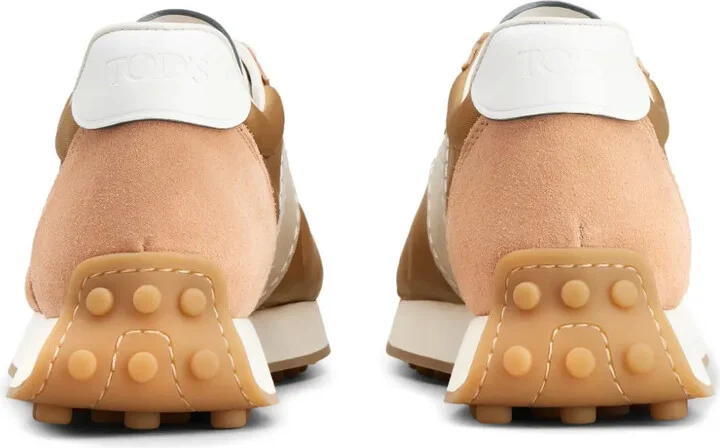 Suede-Trimmed Sneakers - Image 3