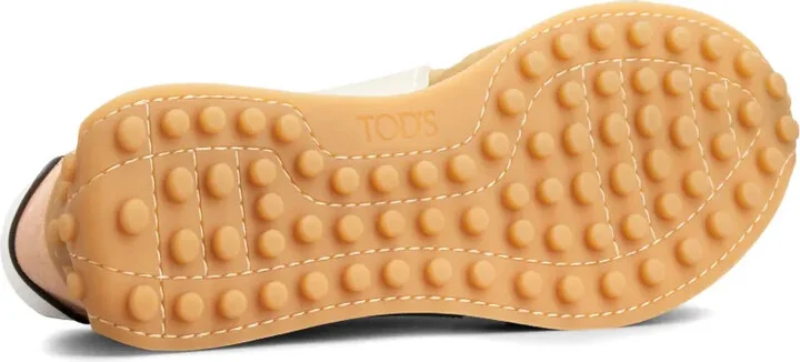 Suede-Trimmed Sneakers - Image 4
