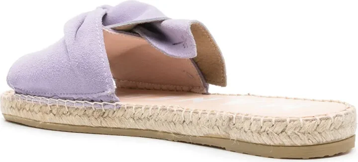 Suede Twisted Espadrilles - Image 3