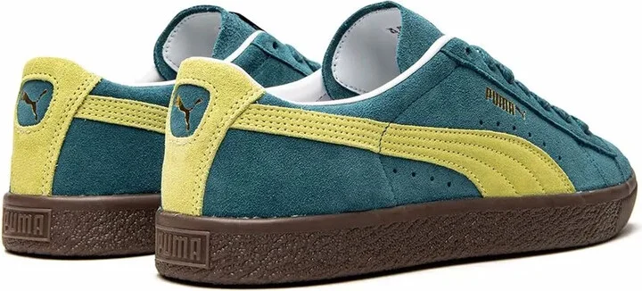 Suede VTG "Blue Coral/Yellow Alert" sneakers - Image 3