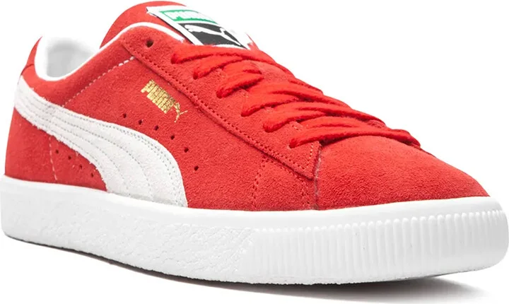 Suede VTG "Red" low-top sneakers - Image 2