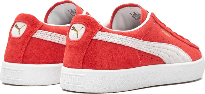 Suede VTG "Red" low-top sneakers - Image 3
