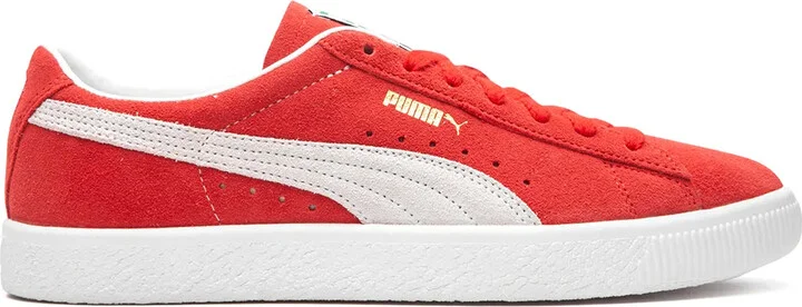 Suede VTG "Red" low-top sneakers