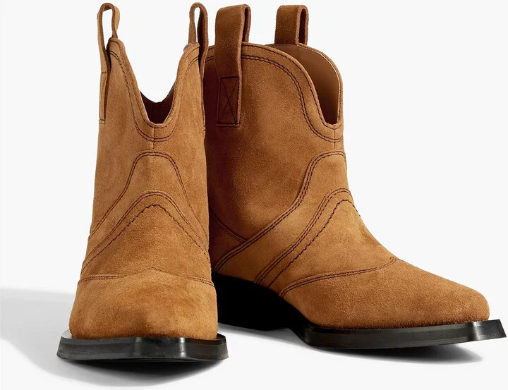 Suede western boots - Image 2