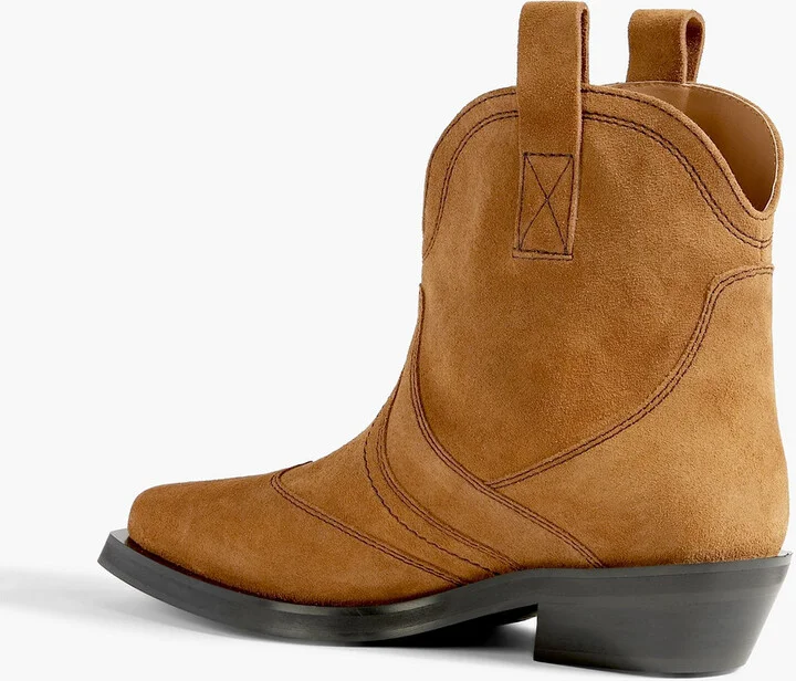 Suede western boots - Image 3